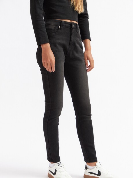JEAN TIRES NEGRO