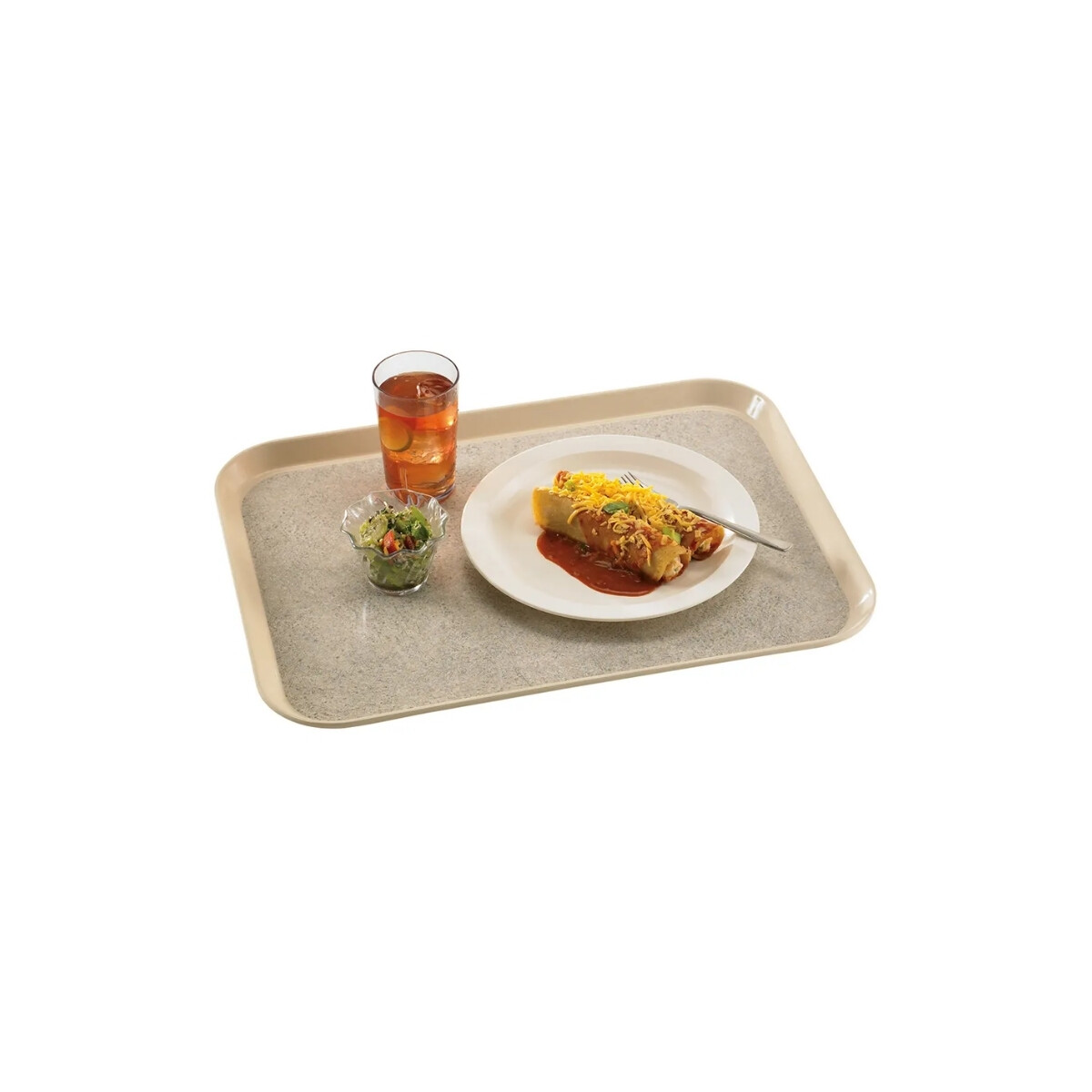 Bandeja Antideslizante Marfil 38 x 51 cm 