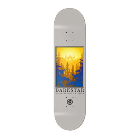 Decks Darkstar Mission Rhm Width 7.75 pulgadas Gris