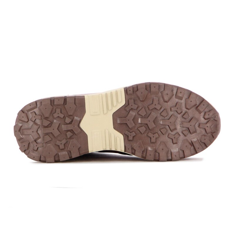 Country Calzado Bota Casual Hombre Acordonada - Cafe- Negro Cafe-negro