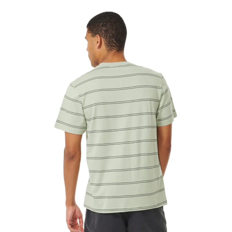 Remera Rip Curl Plain Stripe - Verde Remera Rip Curl Plain Stripe - Verde