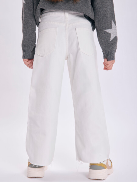 Pantalón jean Crudo