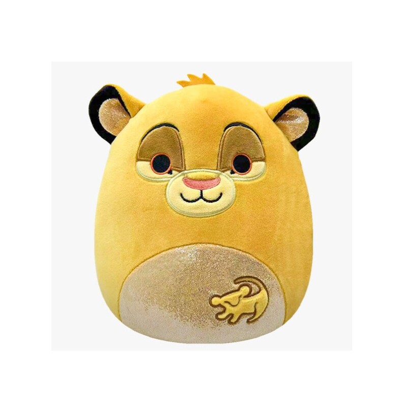 El Rey León – Peluche Squishmallows 8 SQUISHMALLOWS - REY LEON 8"""" SQDI00617