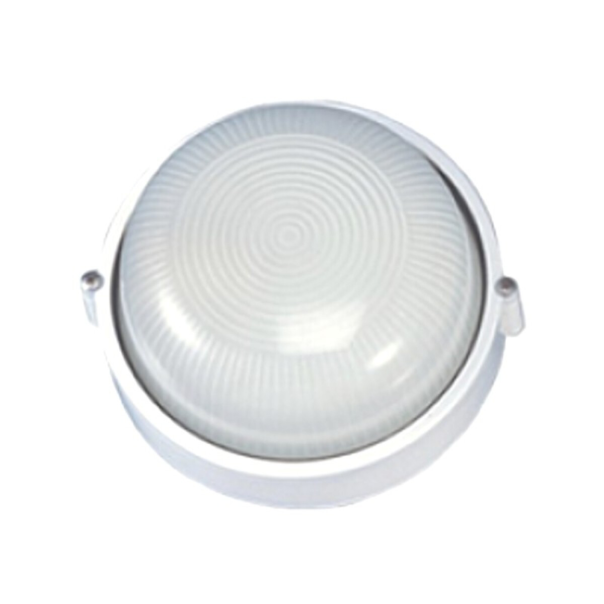 Tortuga exterior redonda blanca, 1xE27 60W IP44 - AI0365 