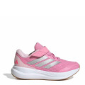 Championes de Niños Adidas Run Falcon 6 C/Velcro Rosado - Plateado