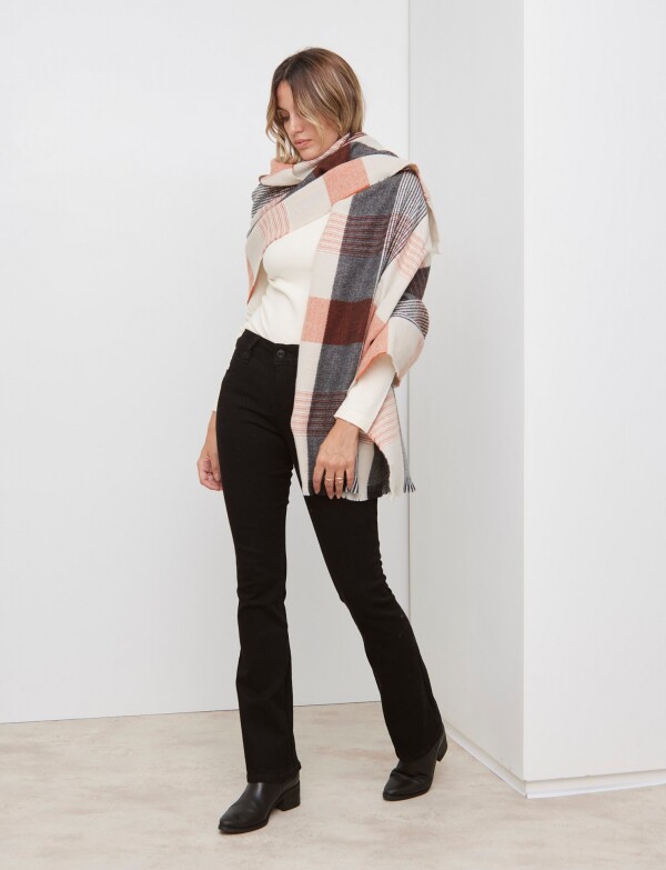 Bufandon Knit ANARANJADO/MULTI