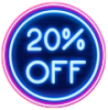 20% Vestimenta