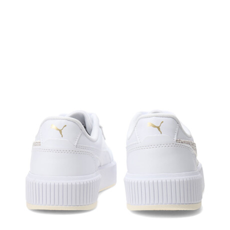 Championes de Mujer Puma Carina Mía Topcat Blanco - Animal Print