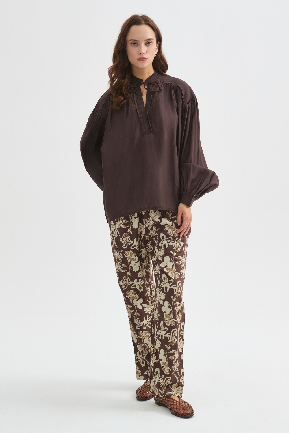 Blusa Nalia Chocolate
