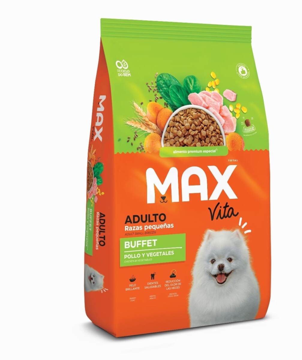 Max Vita Buffet Raza Pequeña 10.1kg 