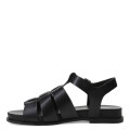 Sandalias de Mujer Bottero Franciscana con Hebilla Negro
