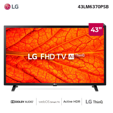 TV LG 43-PULGADAS 43LM6370PSB