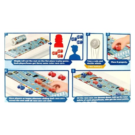 Juego de Curling Automovilismo GS046 001
