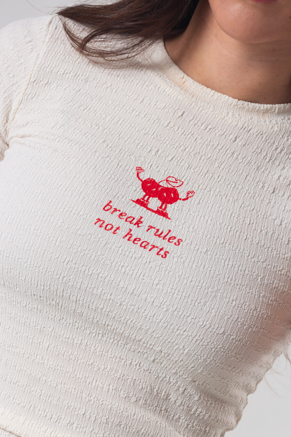 Remera Pulau Cherry Blanco