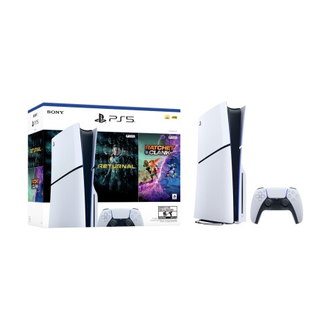 PlayStation 5 PS5 Slim 1TB con Lector de Disco + Juegos PlayStation 5 PS5 Slim 1TB con Lector de Disco + Juegos