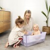 Baño Stokke flexibath clasico transparente lila