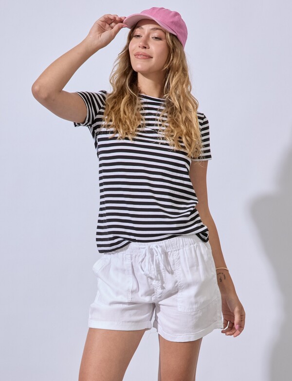 Short Tencel BLANCO