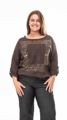 Sweater Florencia Marron