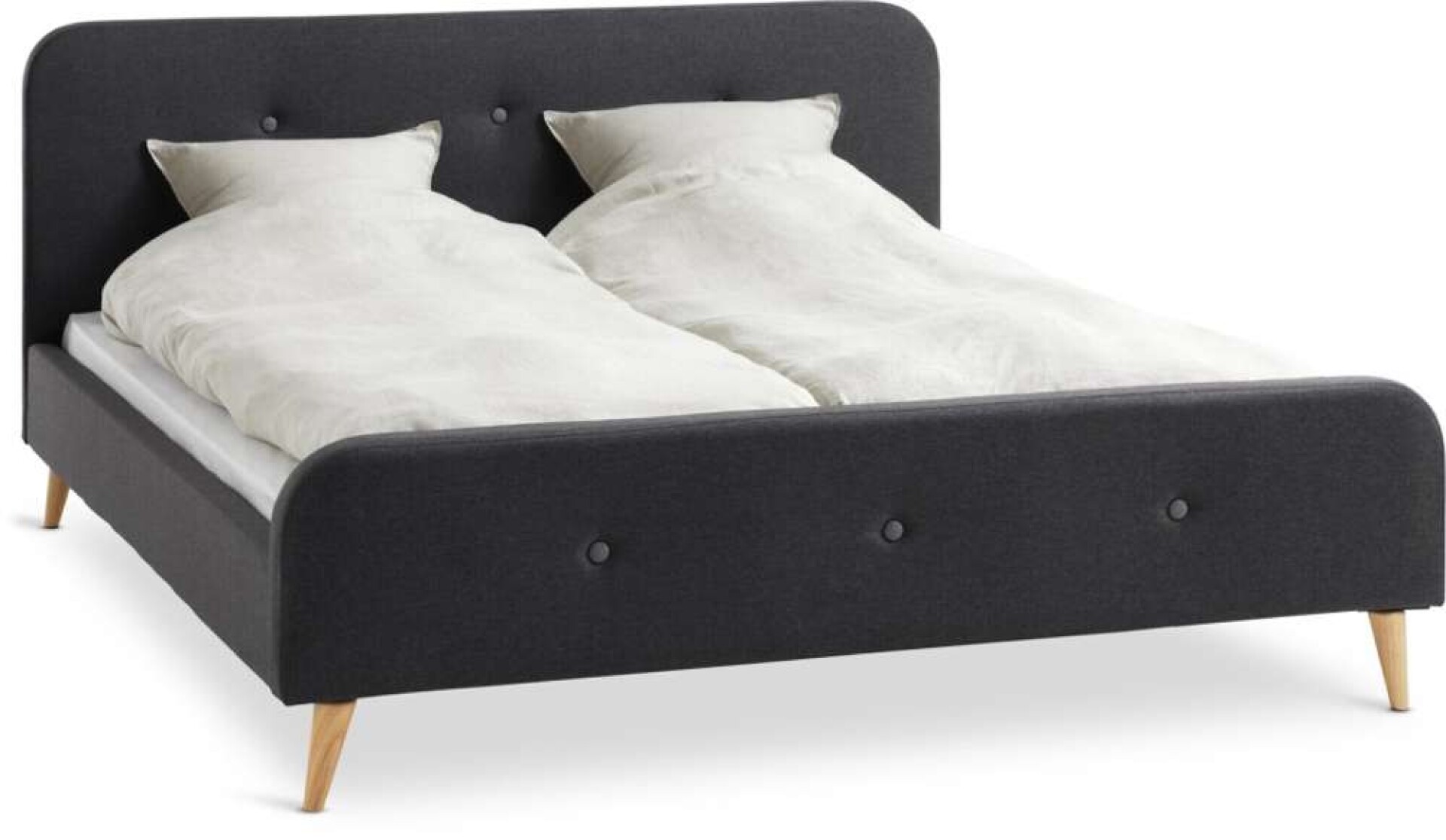 Estructura Cama Kongsberg 180X200 - Gris 