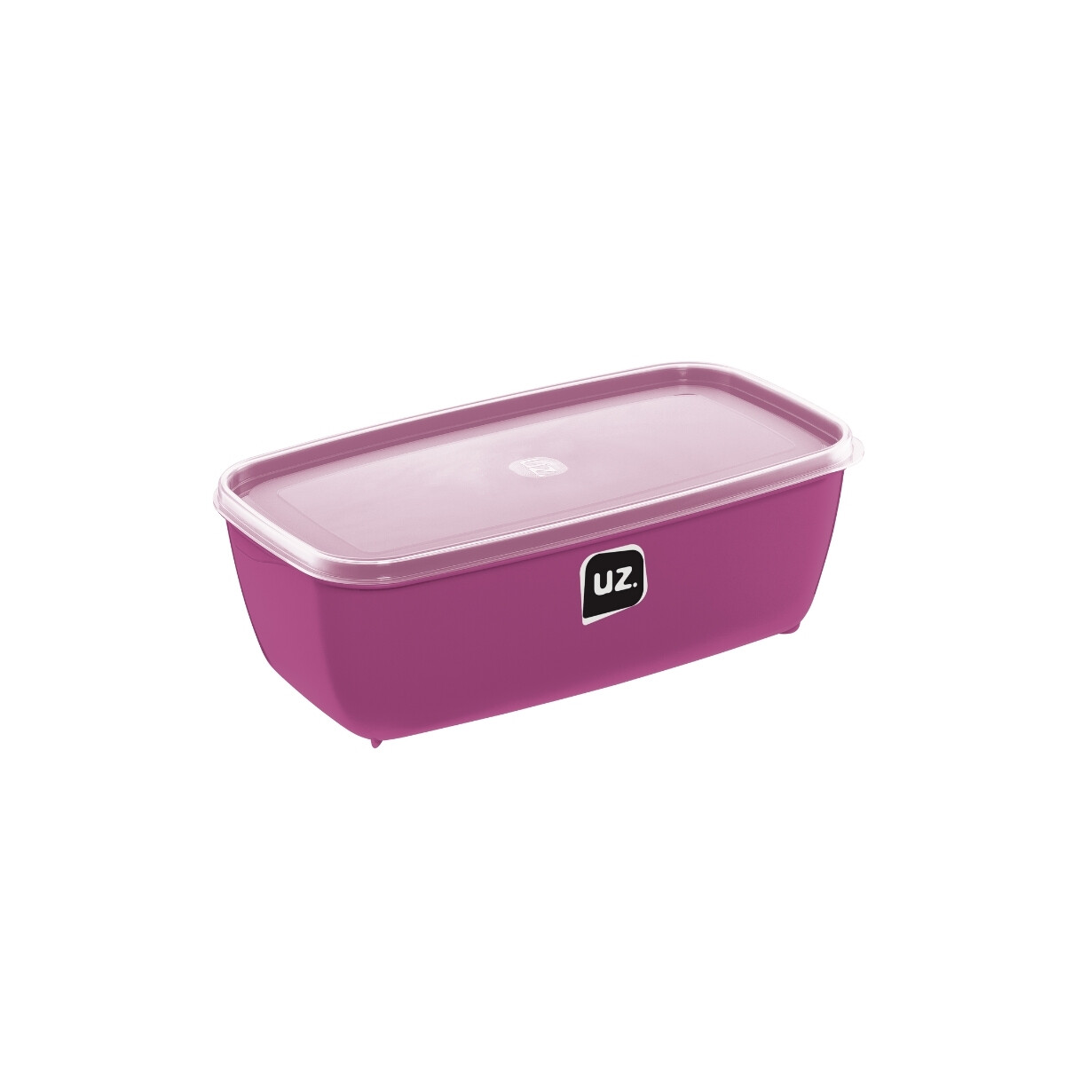 Pote rectangular 3lts - MAGENTA 