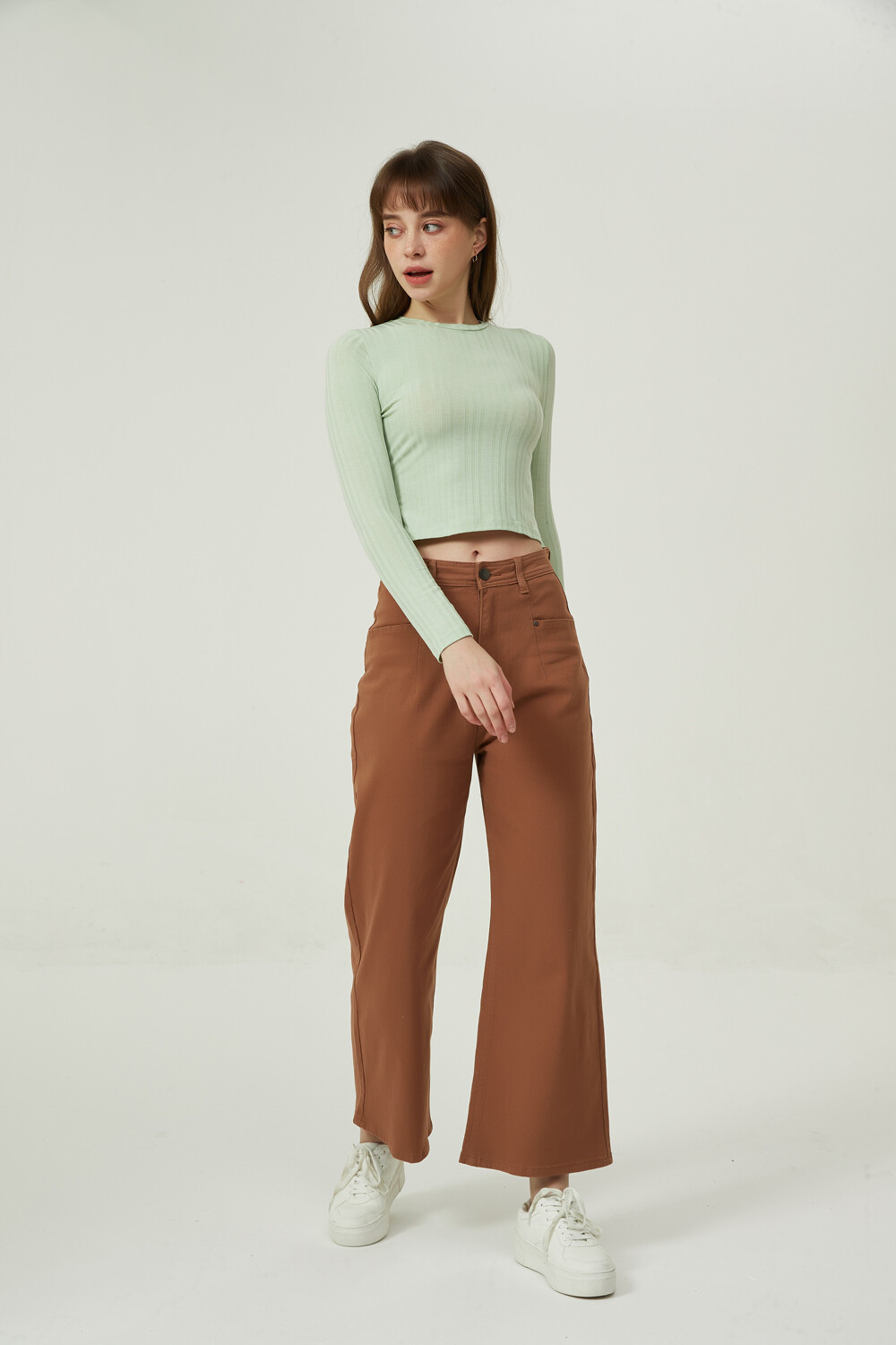 Remera Ayana Verde Palido