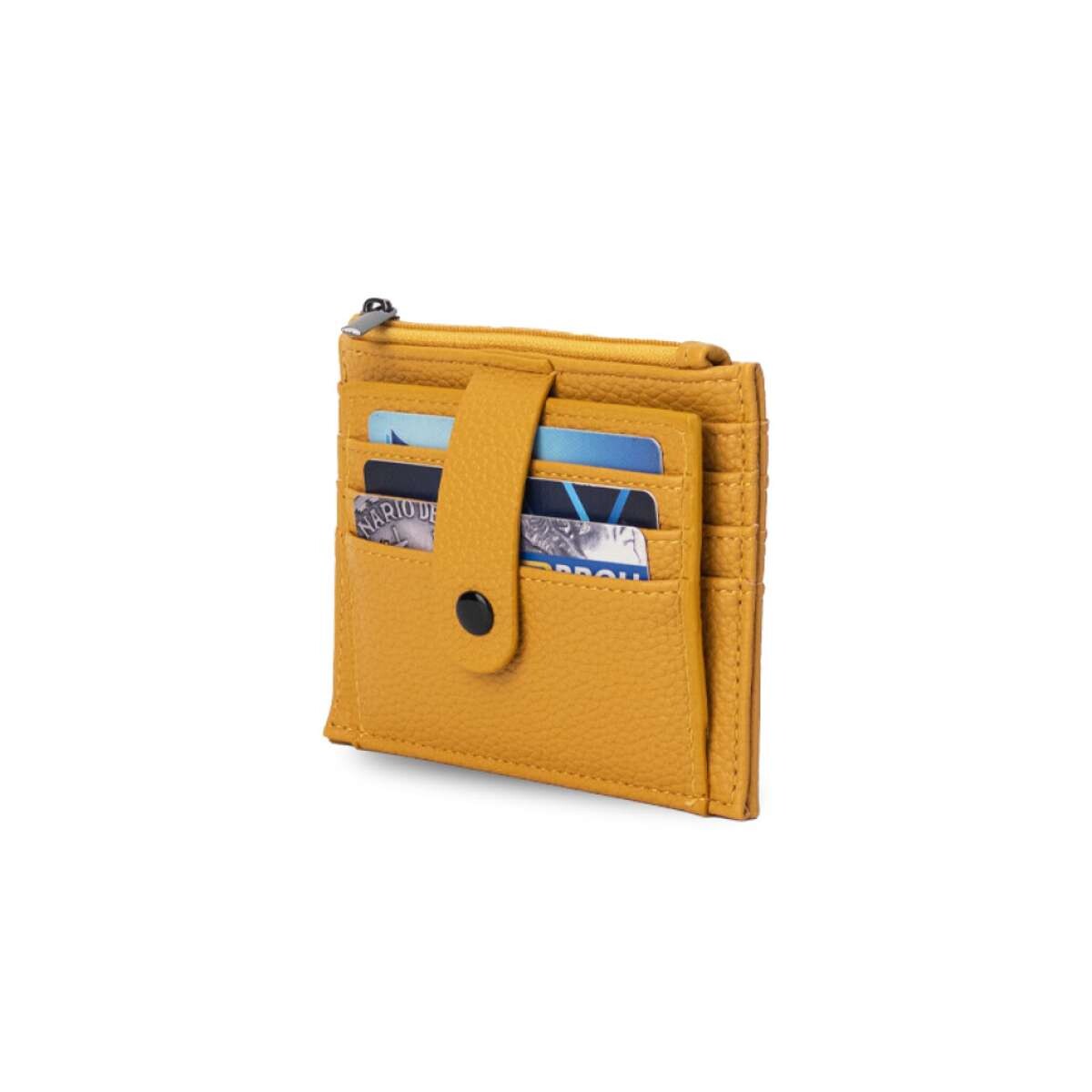 Tarjetero Thora - Mostaza 