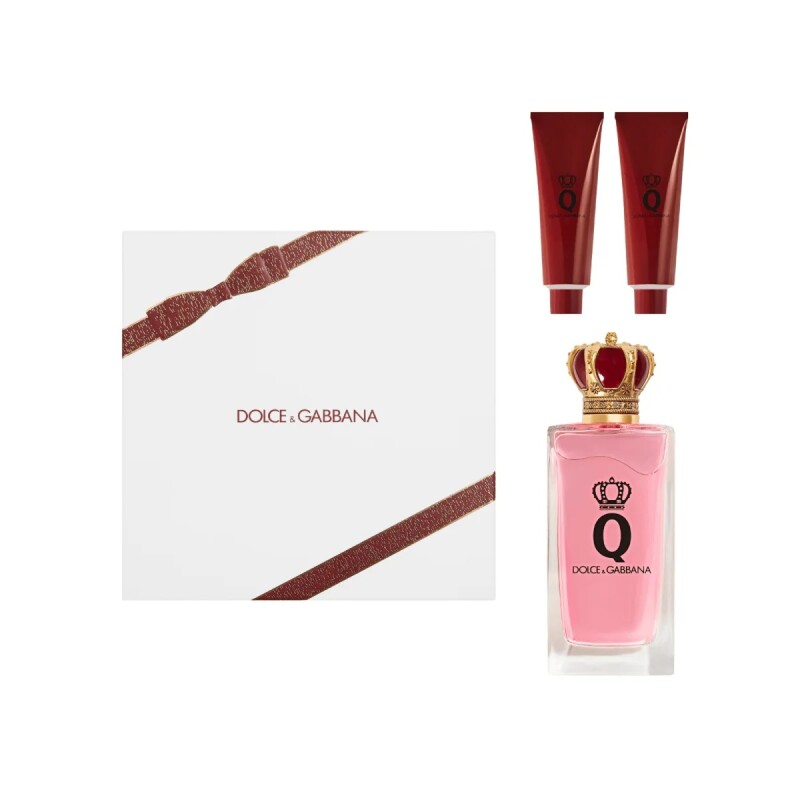 Dolce&Gabanna Q Eau de Parfum Estuche EDP 100ml + Gel de Ducha 50ml + Loción Corporal 50ml Femenino