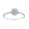 Anillo Corina en oro blanco 18k con circonias Anillo Corina en oro blanco 18k con circonias