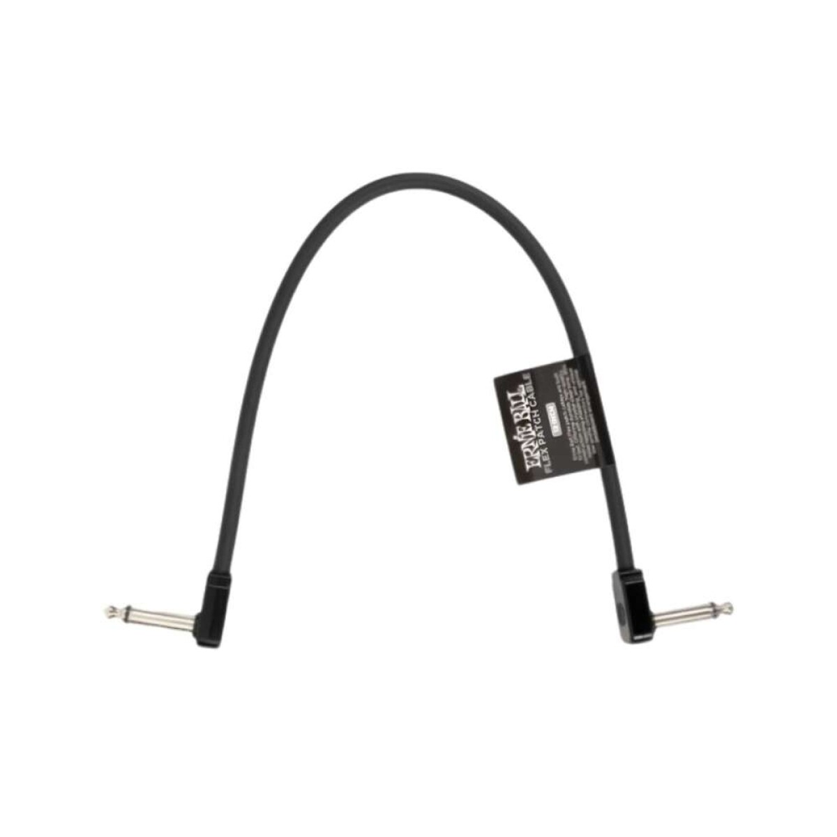 Cable Pedal Ernie Ball Flex Patch Cable 12'' - Negro 
