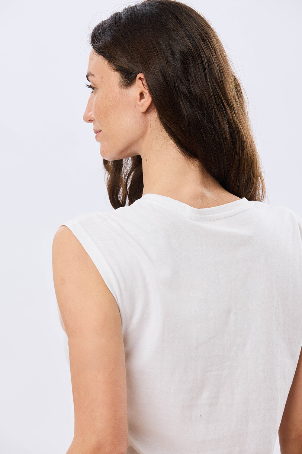 REMERA LISA DE ALGODÓN Blanco