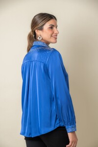 CAMISA MIMOSA Azul francia