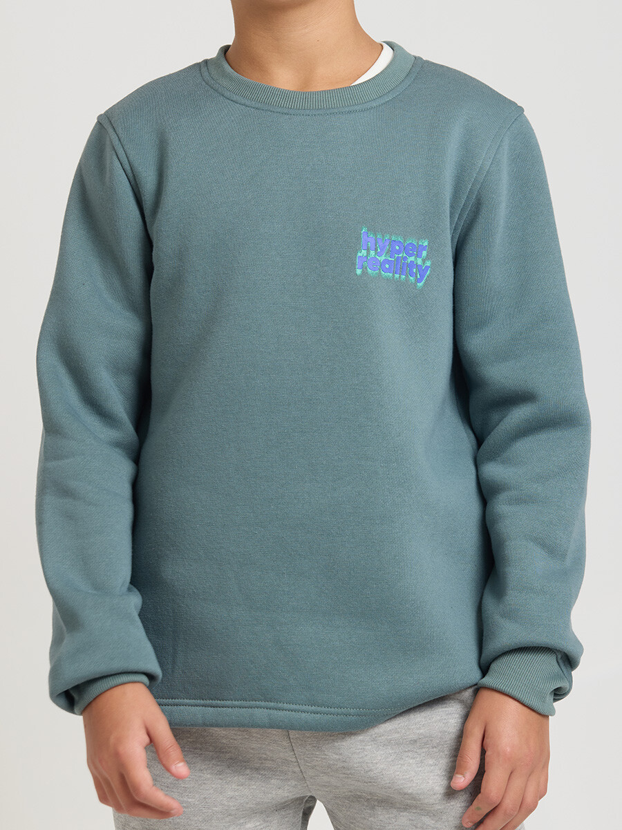 SWEATER PERIL TEEN DIXIE - Azul Piedra 