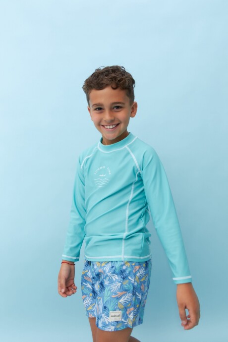 Short clásico Oliver Celeste