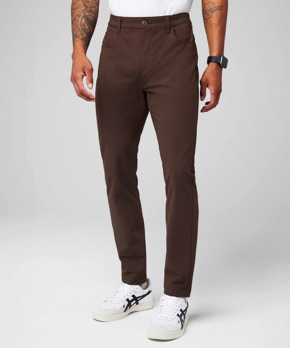 Pantalón The Don 5-Pocket Slim Pant Hombre - Cacao 