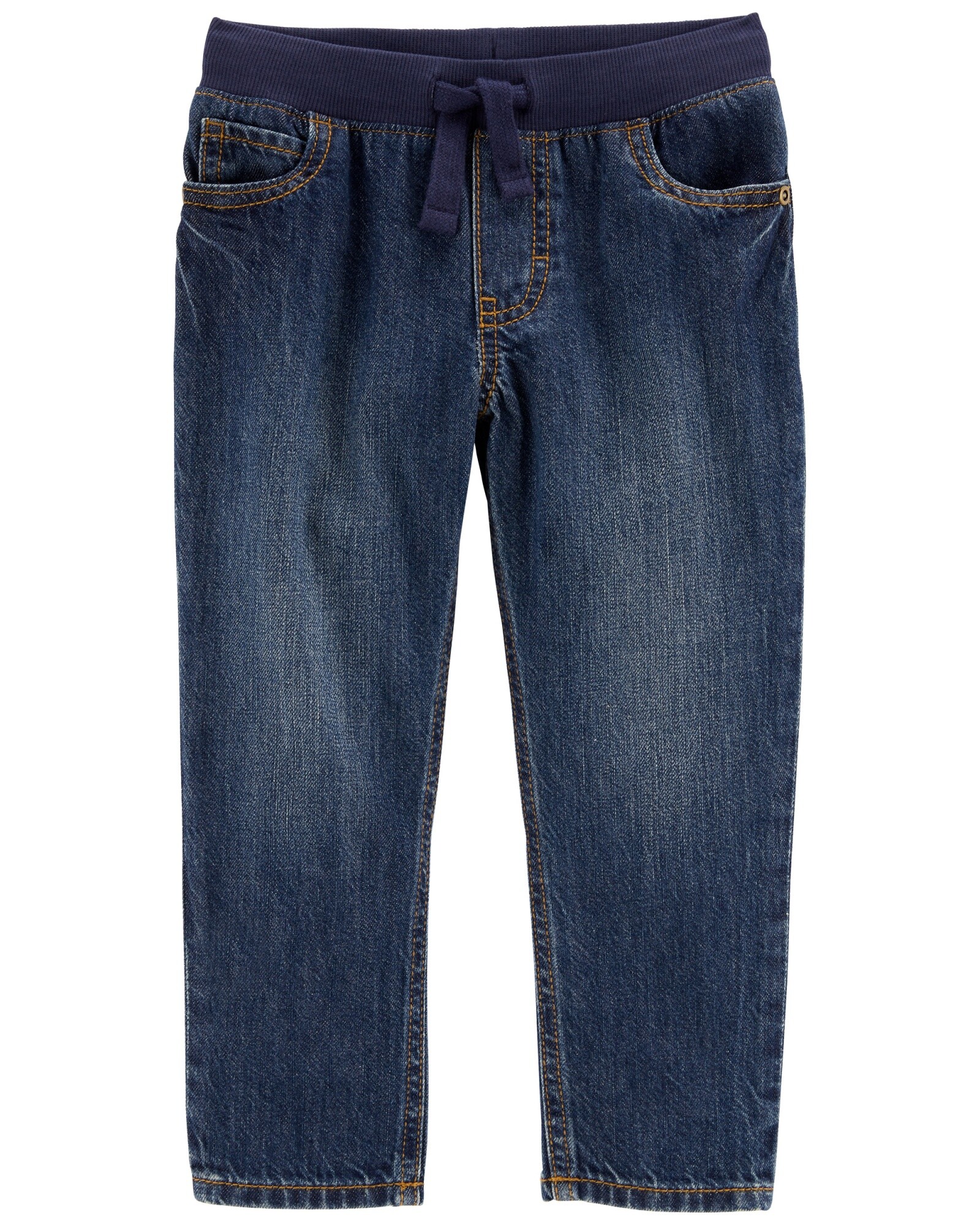 Pantalón Tipo Jean con Elástico 0