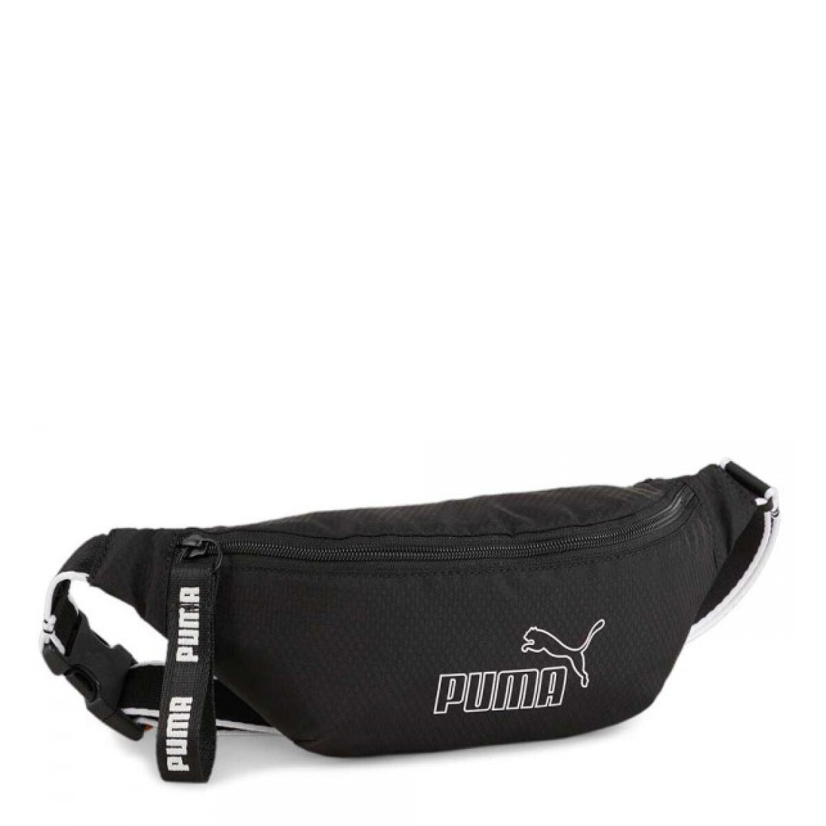 Riñonera Puma Core Base Waist - Negro - Blanco 