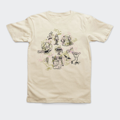 Remera Stance Duster Beige