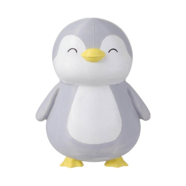 Juguete pingüino mascota latex gris