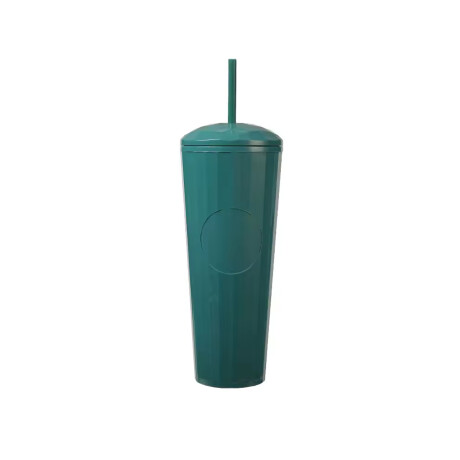 Vaso Reutilizable con Sorbito Verde
