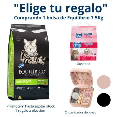 EQUILIBRIO GATO CASTRADO 7.5 KG Equilibrio Gato Castrado 7.5 Kg