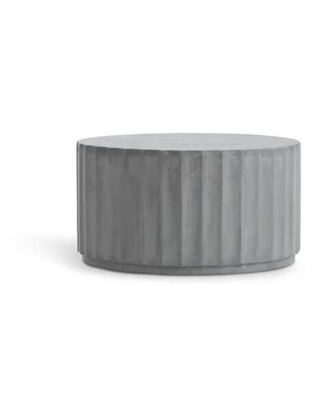 Mesa centro exterior DALER Ø70xA37 gris Mesa centro exterior DALER Ø70xA37 gris