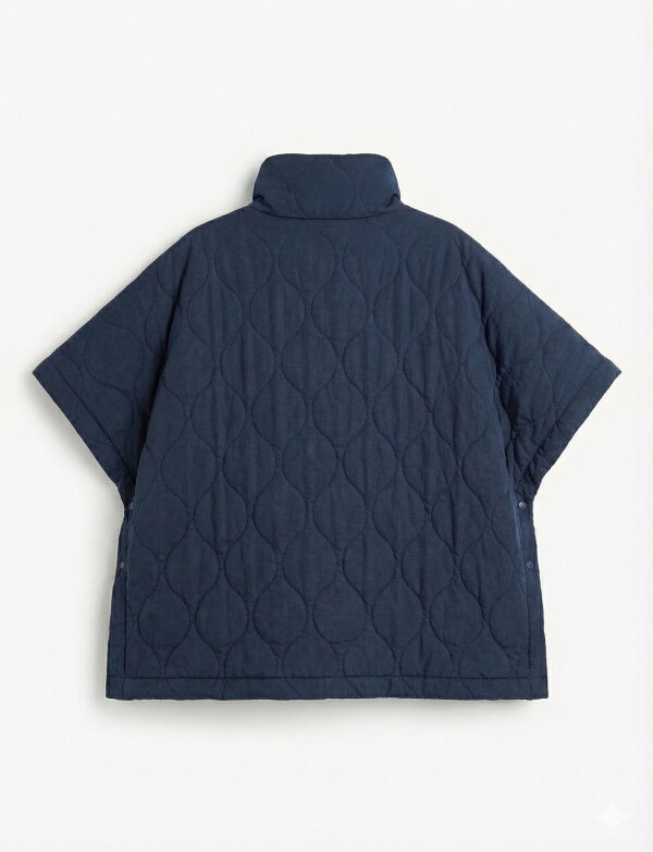 Poncho Capitoneado AZUL