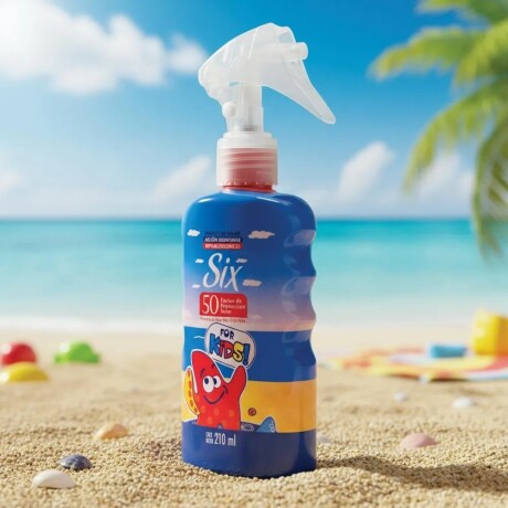 Protector Solar Six para Niños 50FPS 210ML 001