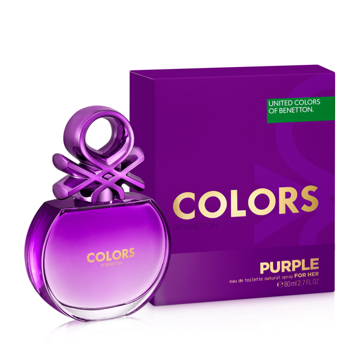 Perfume Benetton Original Dama Colors Purple 30 Ml - 001 