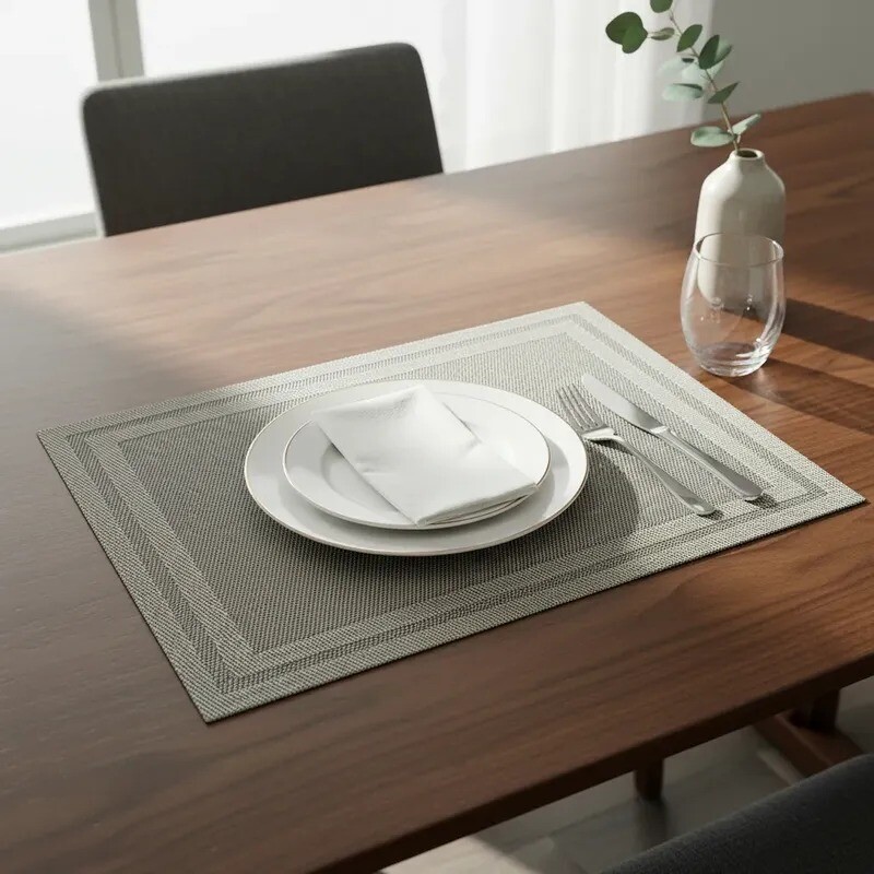 Individual De Pvc Gris - F/pmtp-16 - Bg Individual De Pvc Gris - F/pmtp-16 - Bg