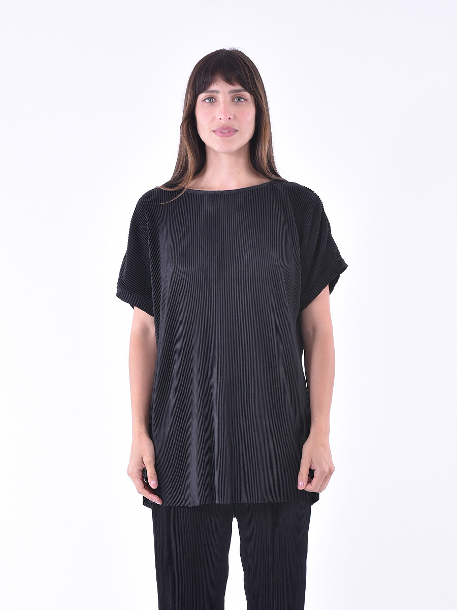BLUSA MALLORCA - NEGRO 
