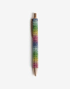 Lapices y Lapiceras Lapicera Lapicera Con Strass Arcoiris - Combinacion Arcoiris