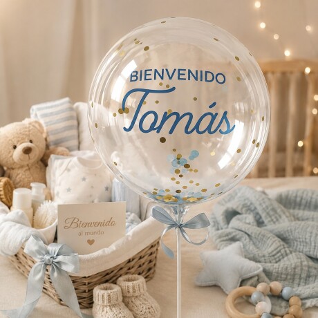Globo de Bienvenida para bebe con nombre Globo de Bienvenida para bebe con nombre