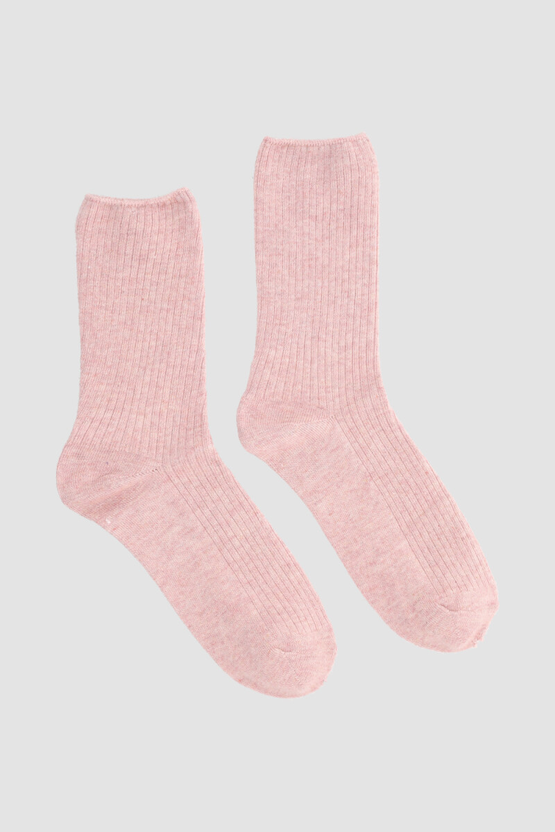 Medias 3/4 tejido soft - Marron 