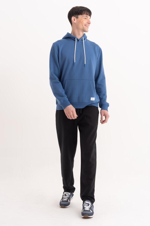 Pantalón deportivo recto Negro